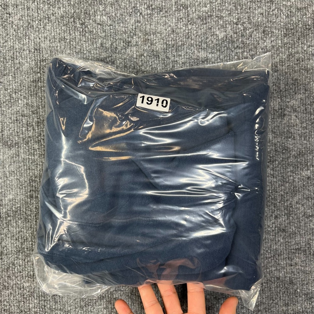 CSG Commuter Hoodie Mens 3XL Cotton Blue Kangaroo Pocket Training Athleisure - Picture 14 of 14